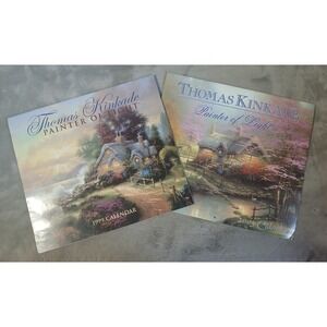 Thomas Kinkade Painter of‎ Light 1999 2003 Wall Calendar Lot Vintage AMCAL Art
